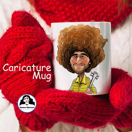 ماگ کاریکاتور سفارشی